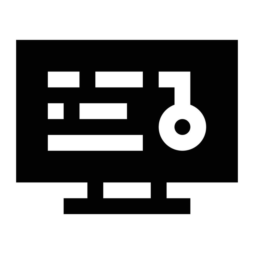 Access icon. Internet technology concept. Icon in line style vector