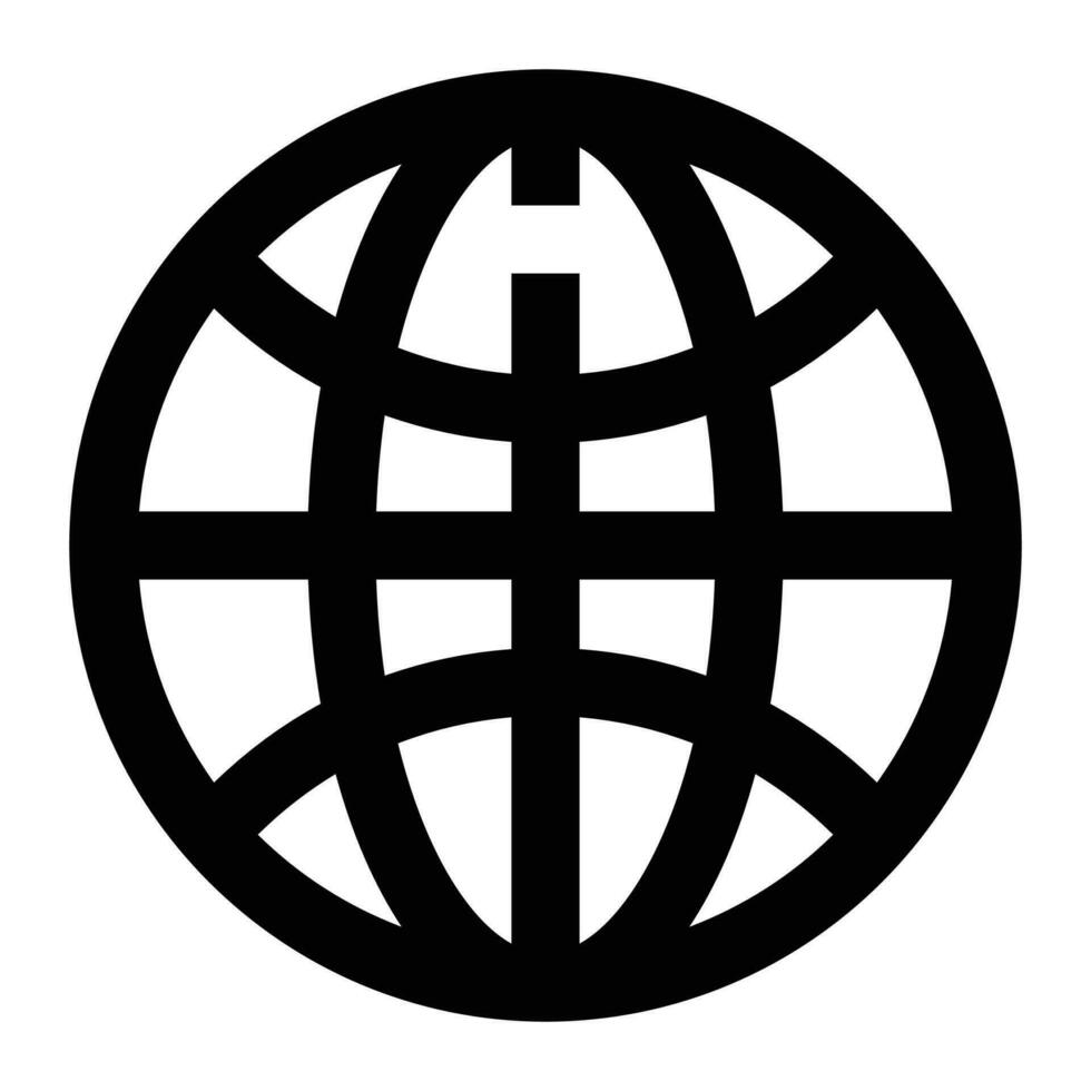 Internet icon. Internet technology concept. Icon in line style vector