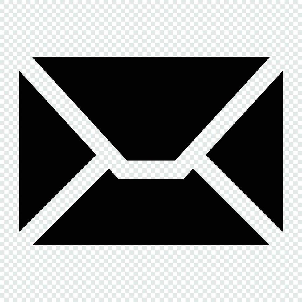 Mail icon. Internet technology concept. Icon in line style vector