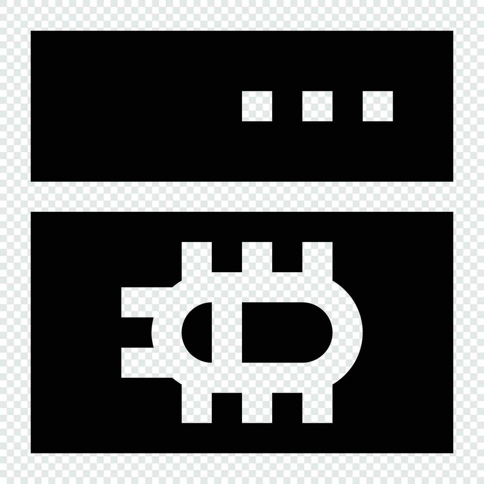 Bug icon. Internet technology concept. Icon in line style vector