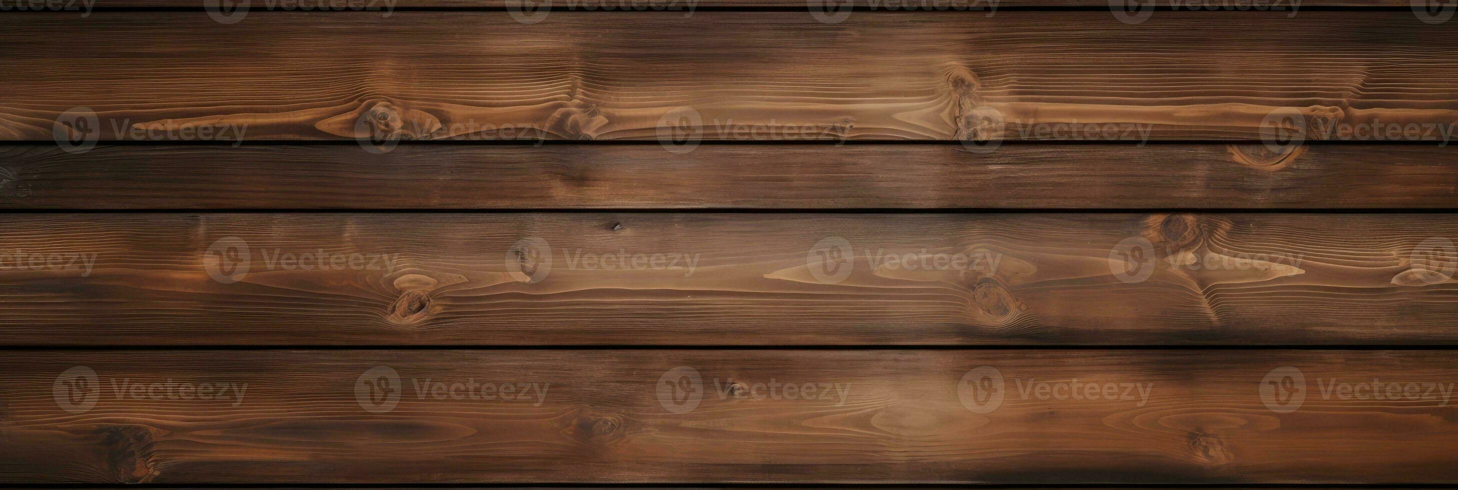 Old vintage brown wooden texture, wooden plank floor. Wood timber wall background. photo