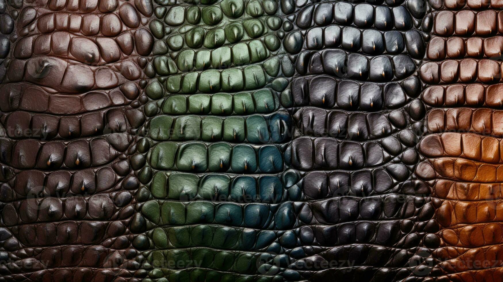 A crocodile skin texture background photo