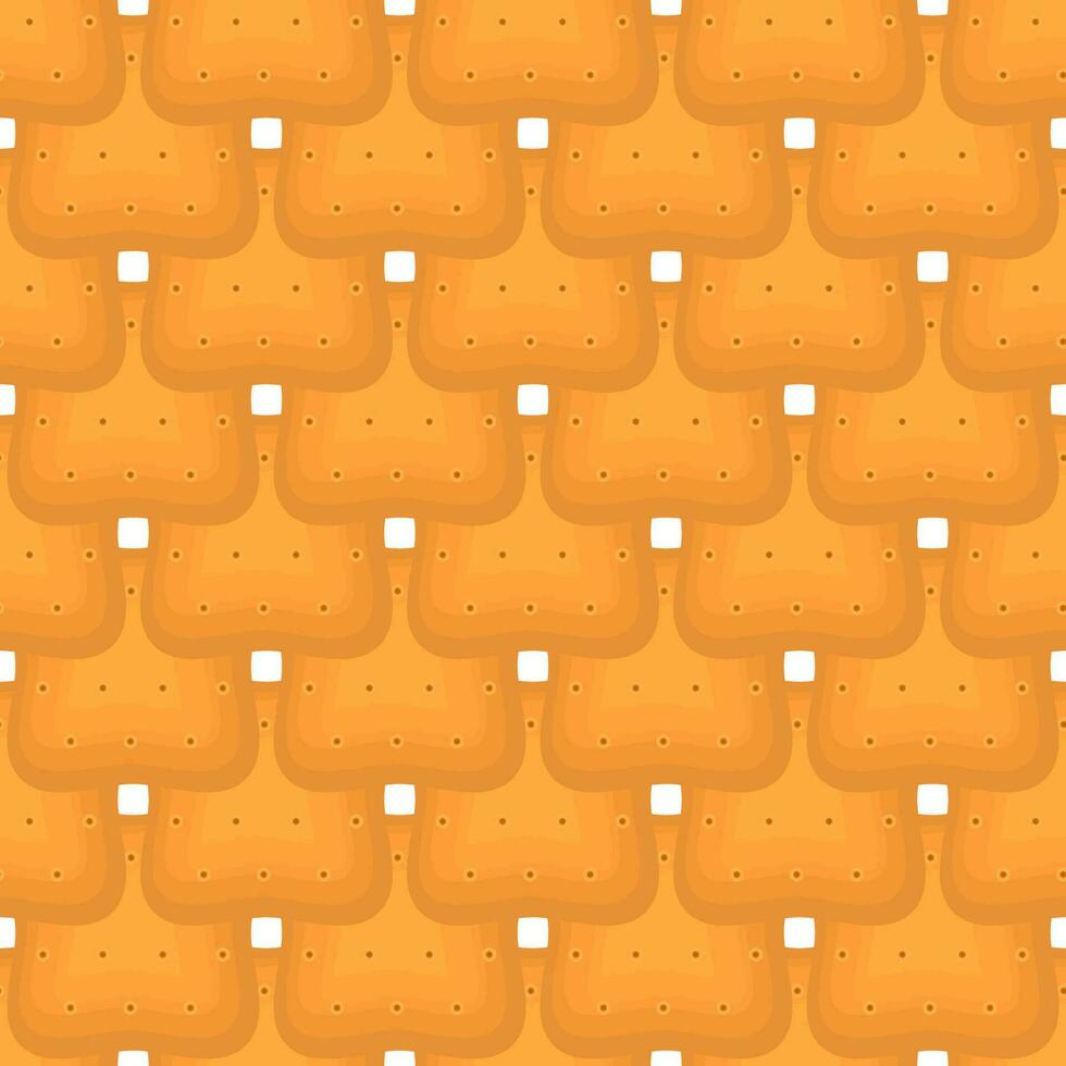 Pattern homemade cookie different taste in pastry biscuit vector