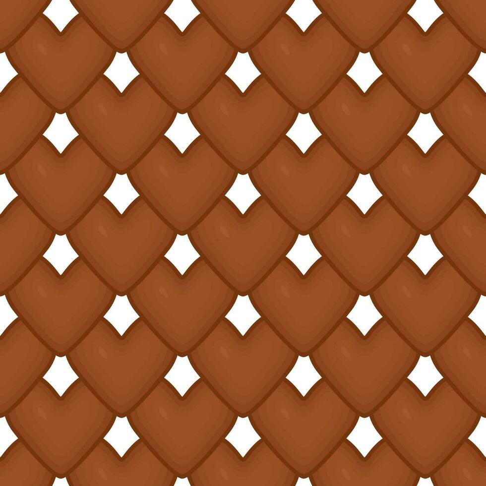 Pattern homemade cookie different taste in pastry biscuit vector