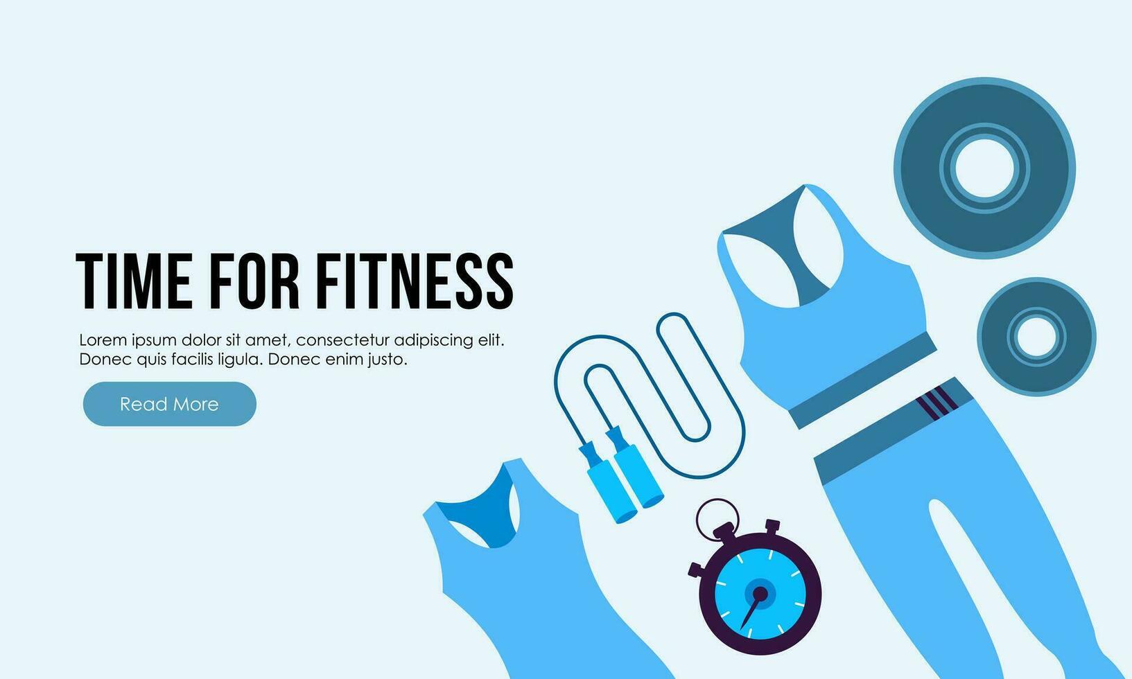 Fitness equipment logo flat concept vector