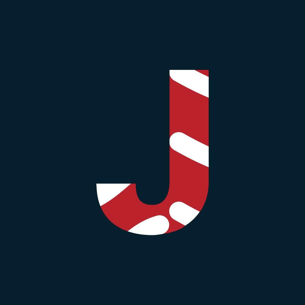 J letter logo or j text logo and j word logo design. vector