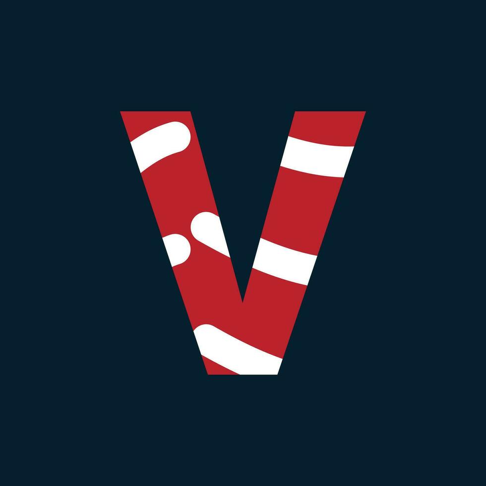V letter logo or v text logo and v word logo design. 26782949 Vector