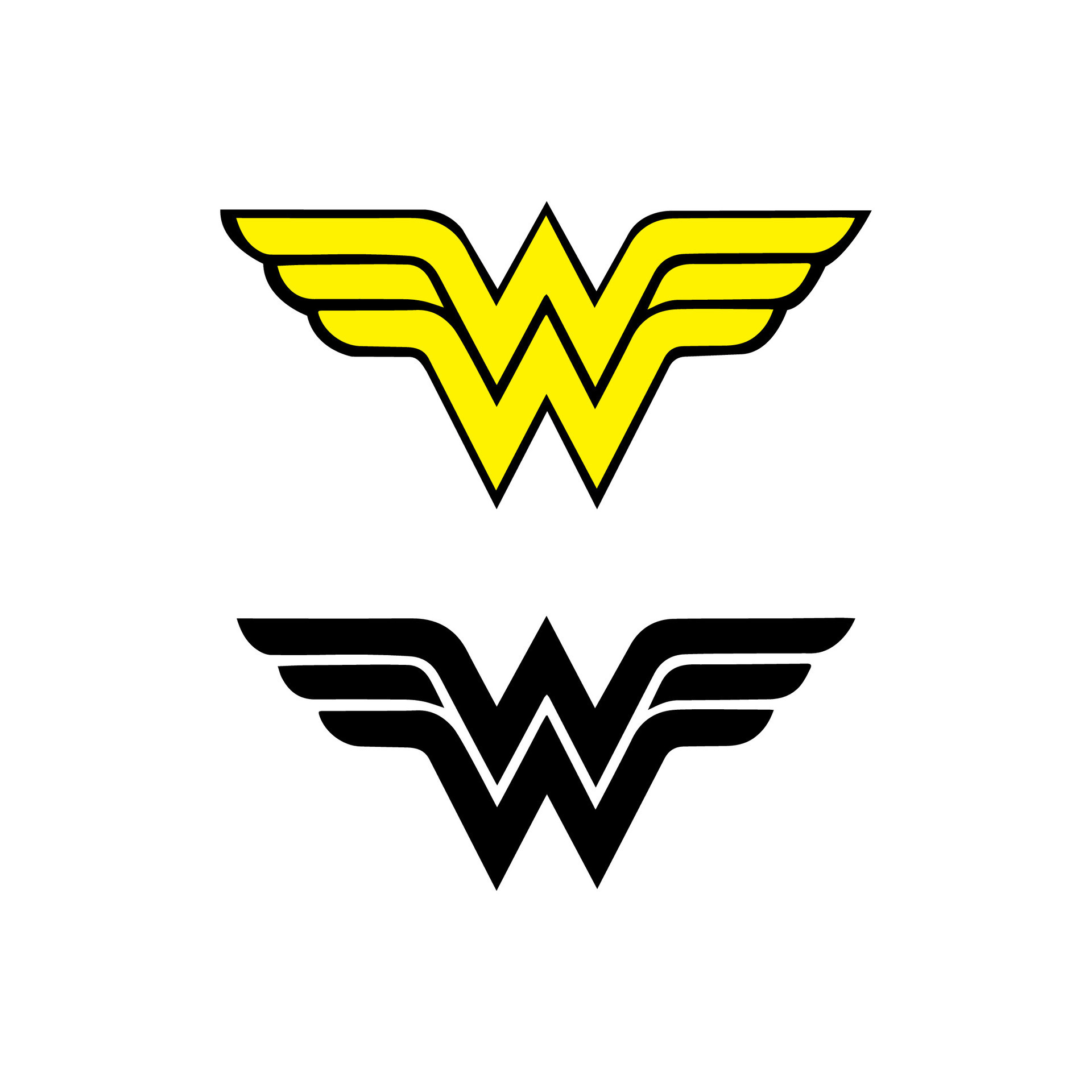 Wonder woman logo editorial vector 26783213 Vector Art at Vecteezy