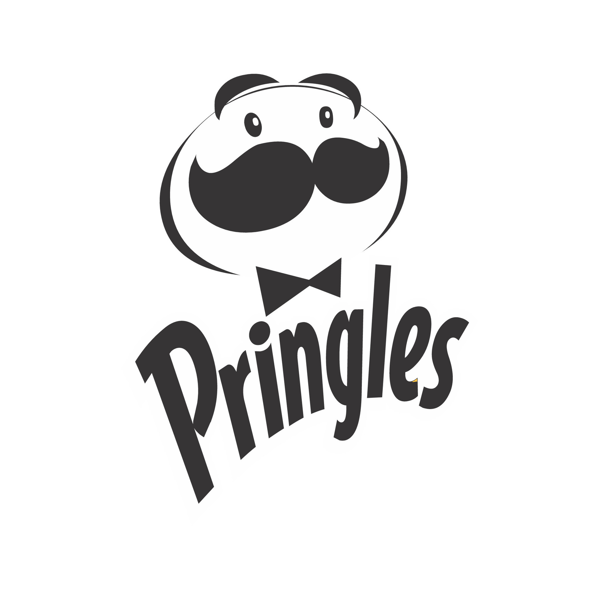 Pringles black logo editorial vector on white background 26783394 ...