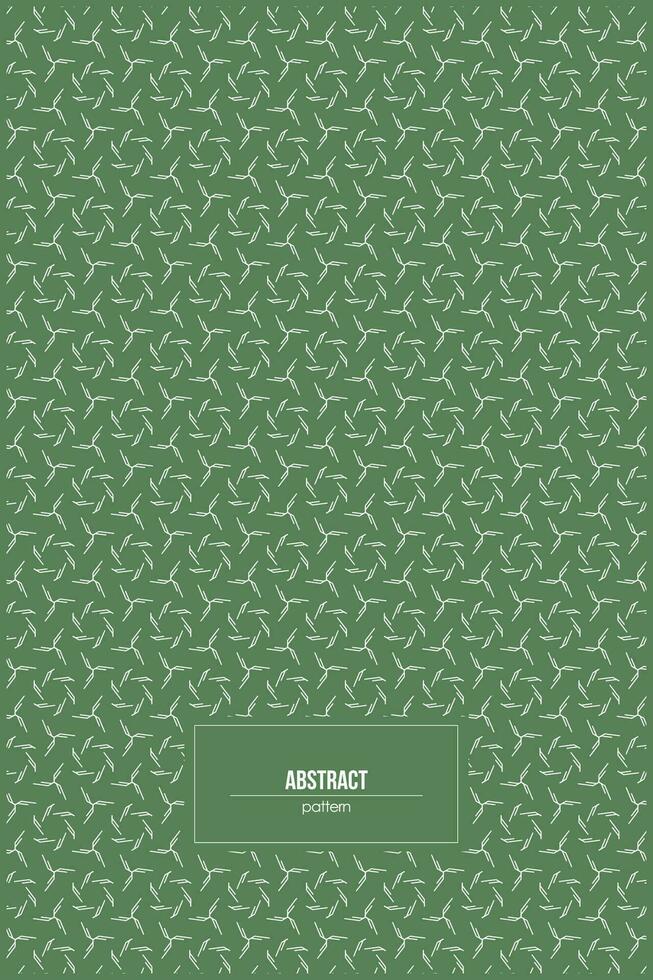 abstract pattern with green background vector