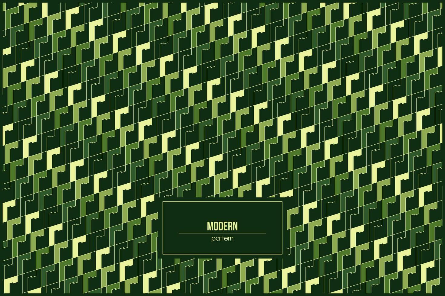 dark green neon pattern with modern style colors vector