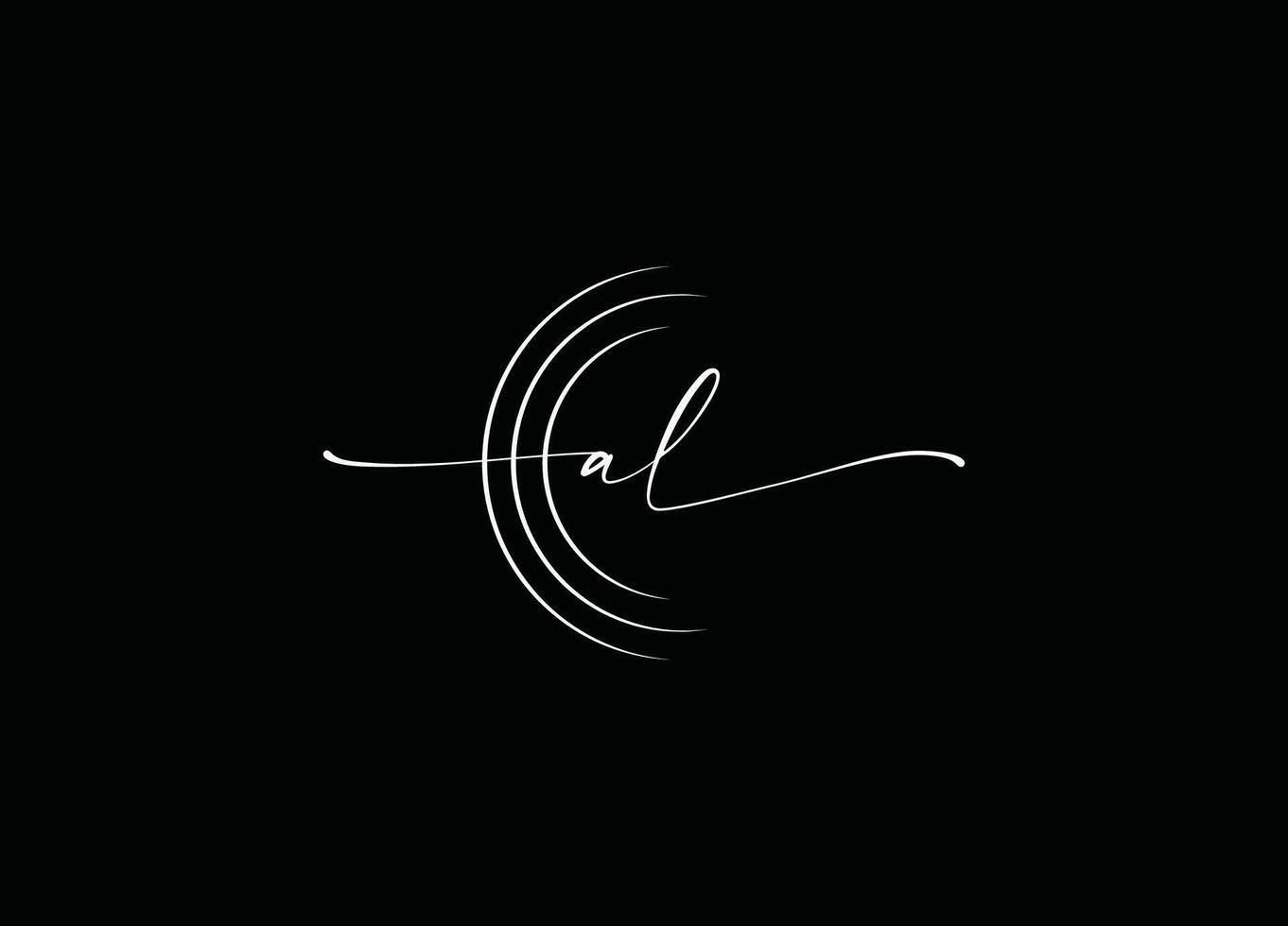 AL letter logo, A AND L ,L A logo, AL initials logo, LA monogram logo,, LOGO design vector