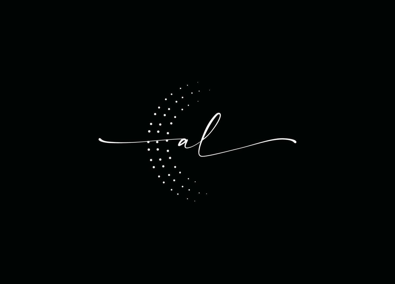 AL letter logo, A AND L ,L A logo, AL initials logo, LA monogram logo,, LOGO design vector