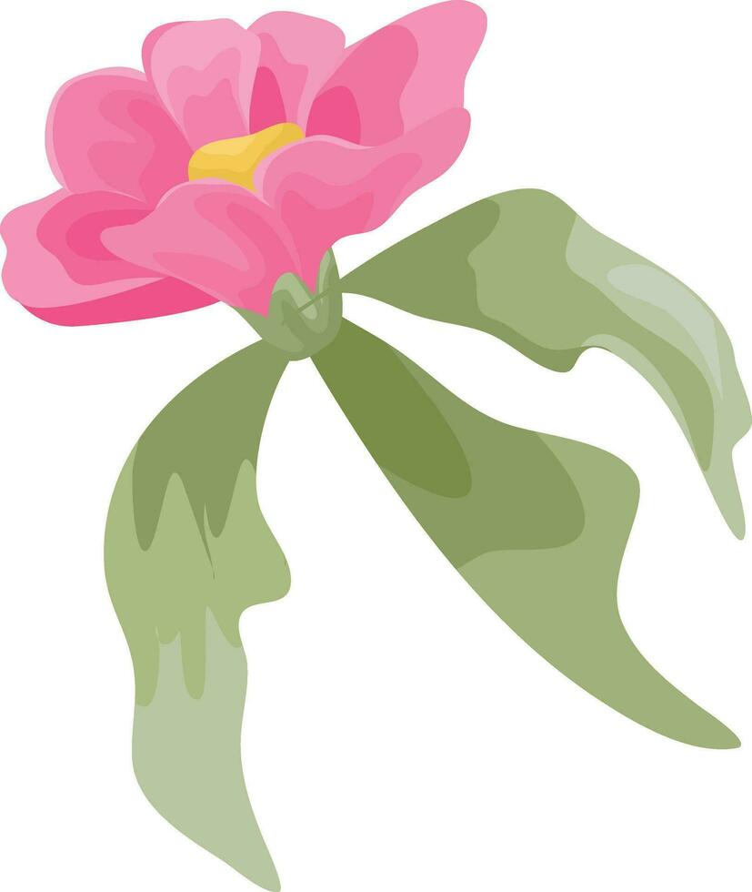 un ramo de flores de flores con un ramo de flores de hermosa flores vector