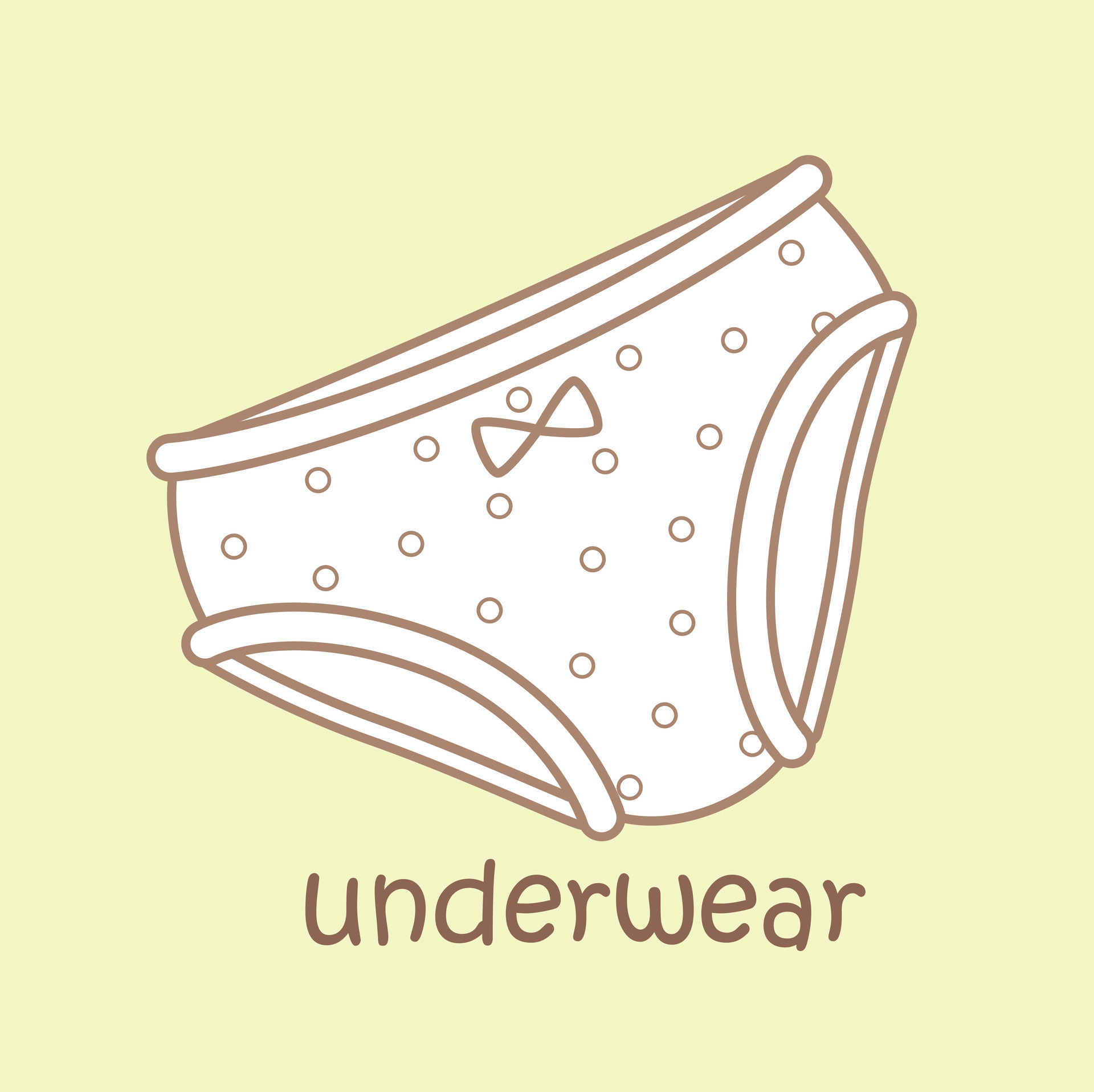 Alphabet U For Underwear Vocabulary School Lesson Cartoon Digital Stamp  Outline 26785155 Vector Art at Vecteezy