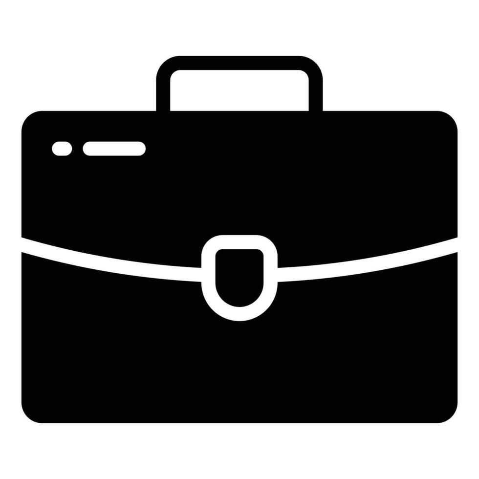 Business portfolio vector design, an amazing icon of business bag in editable style