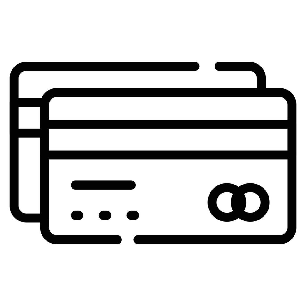 Atm card vector design in modern style, card for online payments and cash withdrawal
