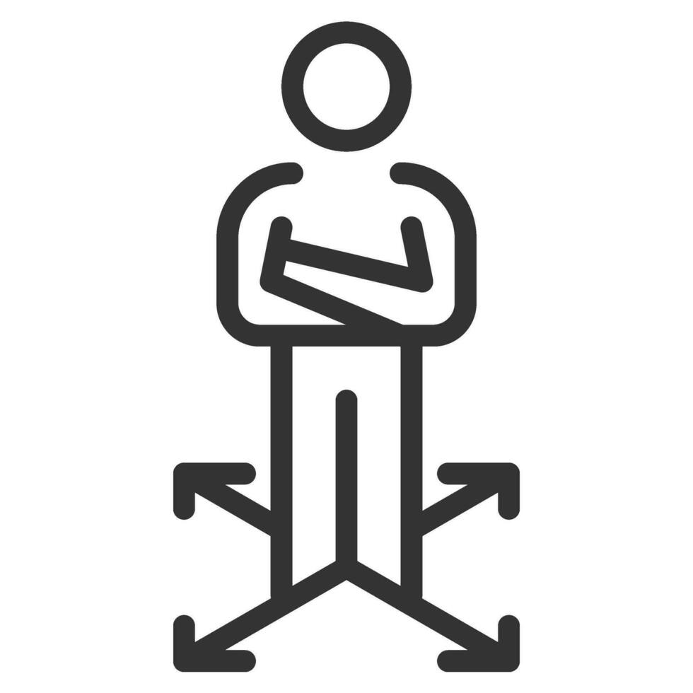 mentor people  line icon vector