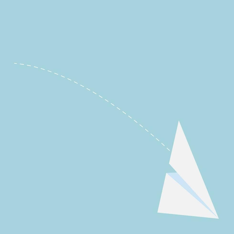 Paper airplanes designs vector leadership