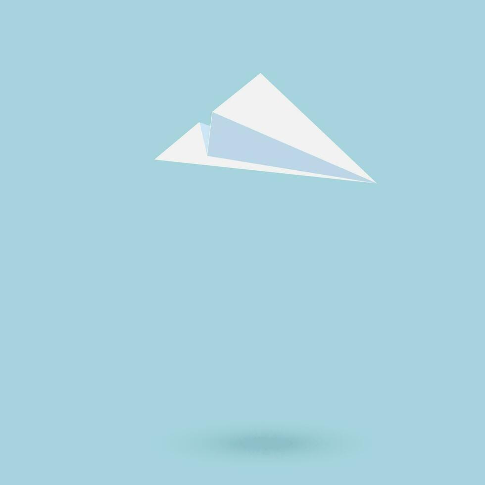 Paper airplanes designs vector leadership