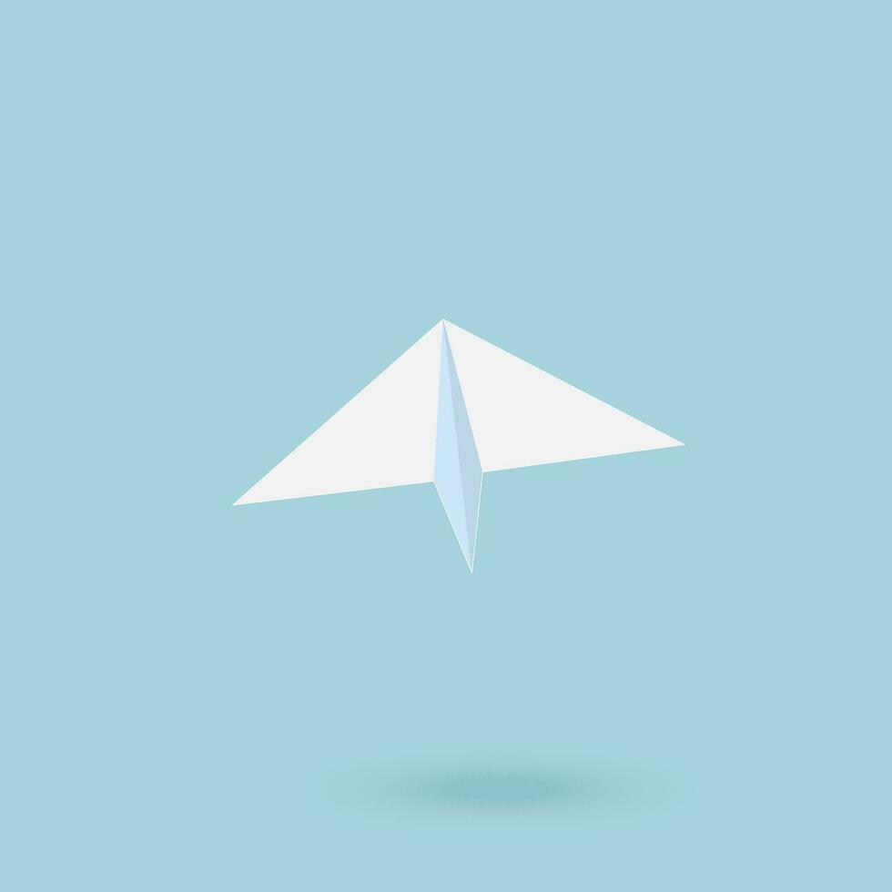 Paper airplanes designs vector leadership