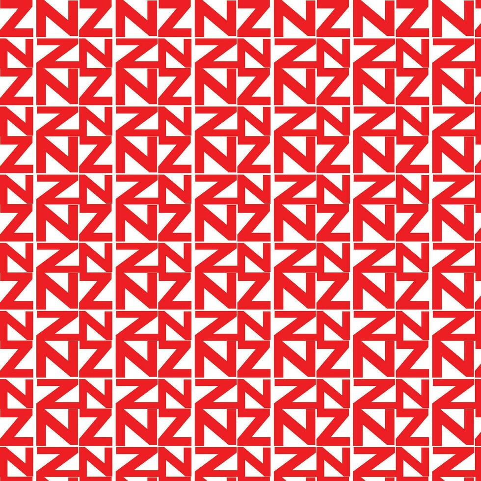 Indonesia Independence Day Pattern Seamless Background Red and White vector