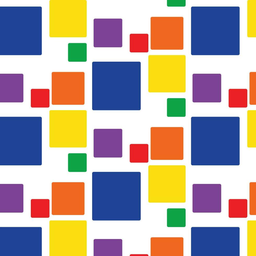 Polkadot Colorfull Pattern Seamless Background Design vector