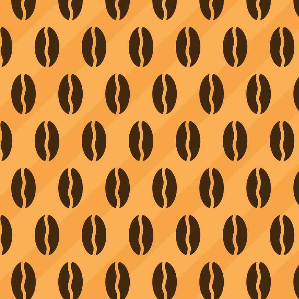 International Coffee Day Pattern Seamless Background vector