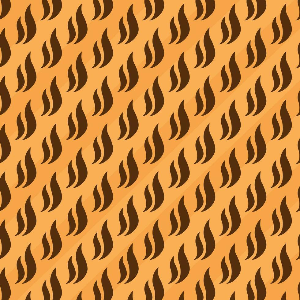 International Coffee Day Pattern Seamless Background vector
