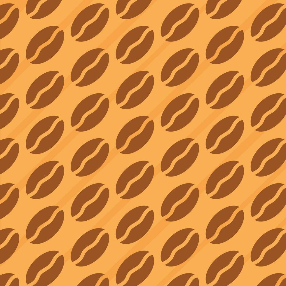 International Coffee Day Pattern Seamless Background vector