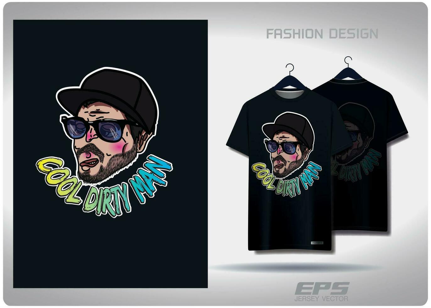 Vector T-shirt background image.cool dirty man pattern design, illustration, textile background for t-shirt, jersey street t-shirt