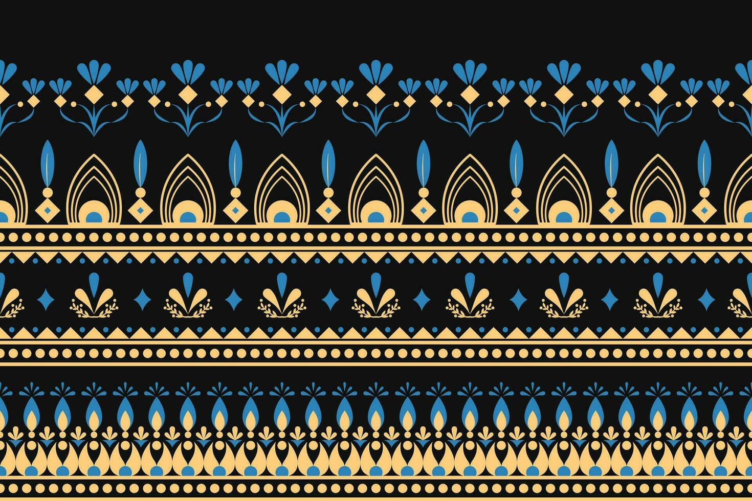 Beautiful geometric ethnic pattern Can be used in fabric design for background, wallpaper, carpet, textile, clothing, wrapping, decorative paper, embroidery illustration vector. vector