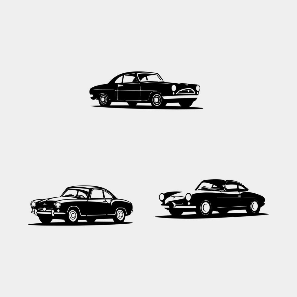 vector illustration of car icon set. car and car car design.