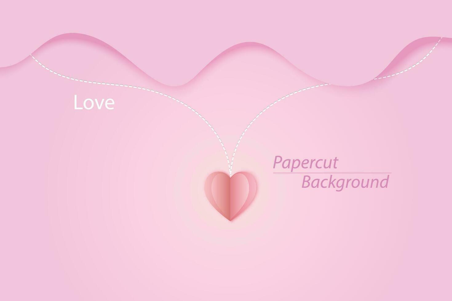 Valentine's Day Love Day Percussion Vector Illustration Heart Shaped