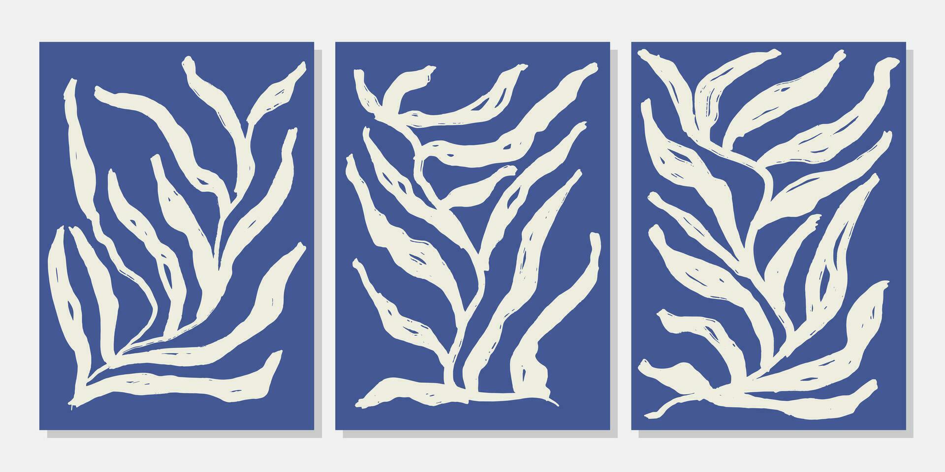 Contemporary abstract art poster design grunge background for wall art