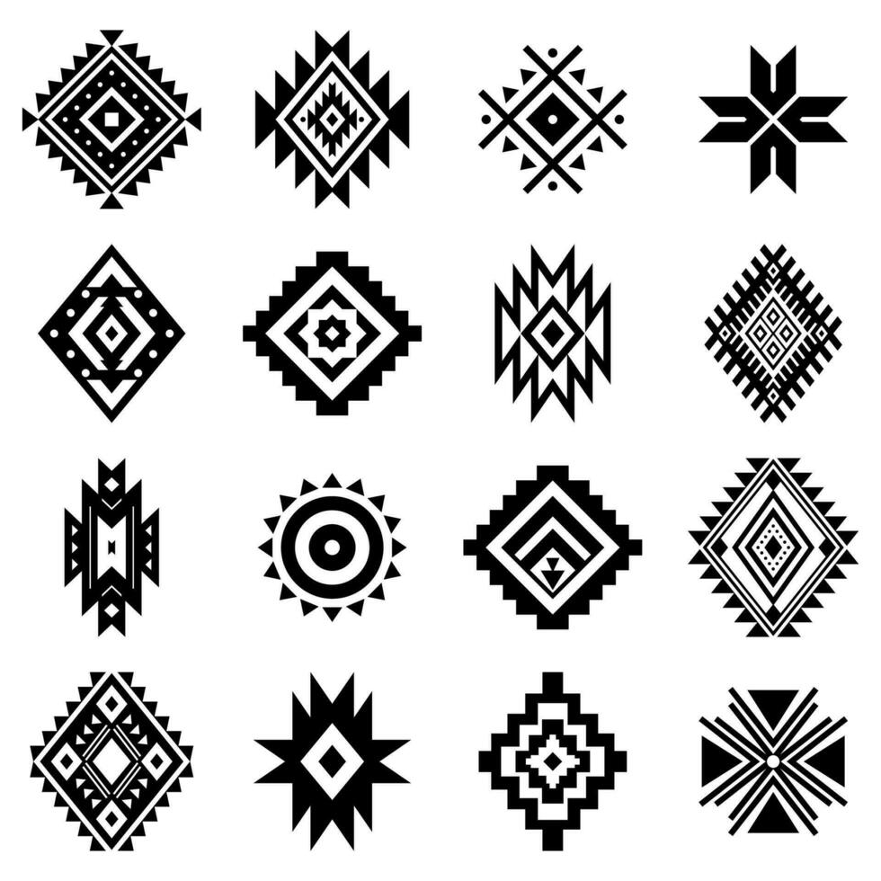 Aztec vector elements.