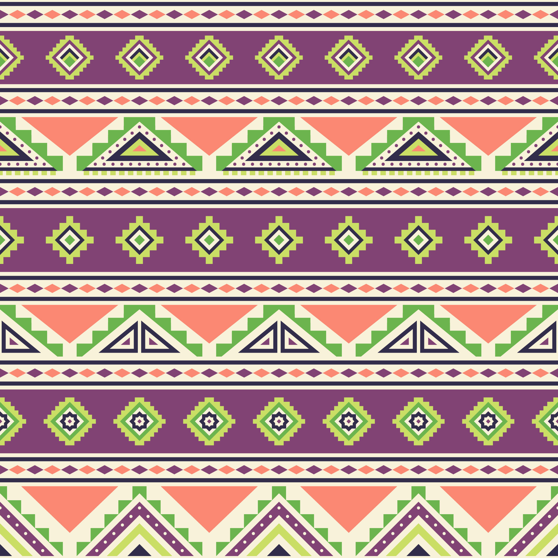 Tribal geometric seamless pattern. 26787798 Vector Art at Vecteezy