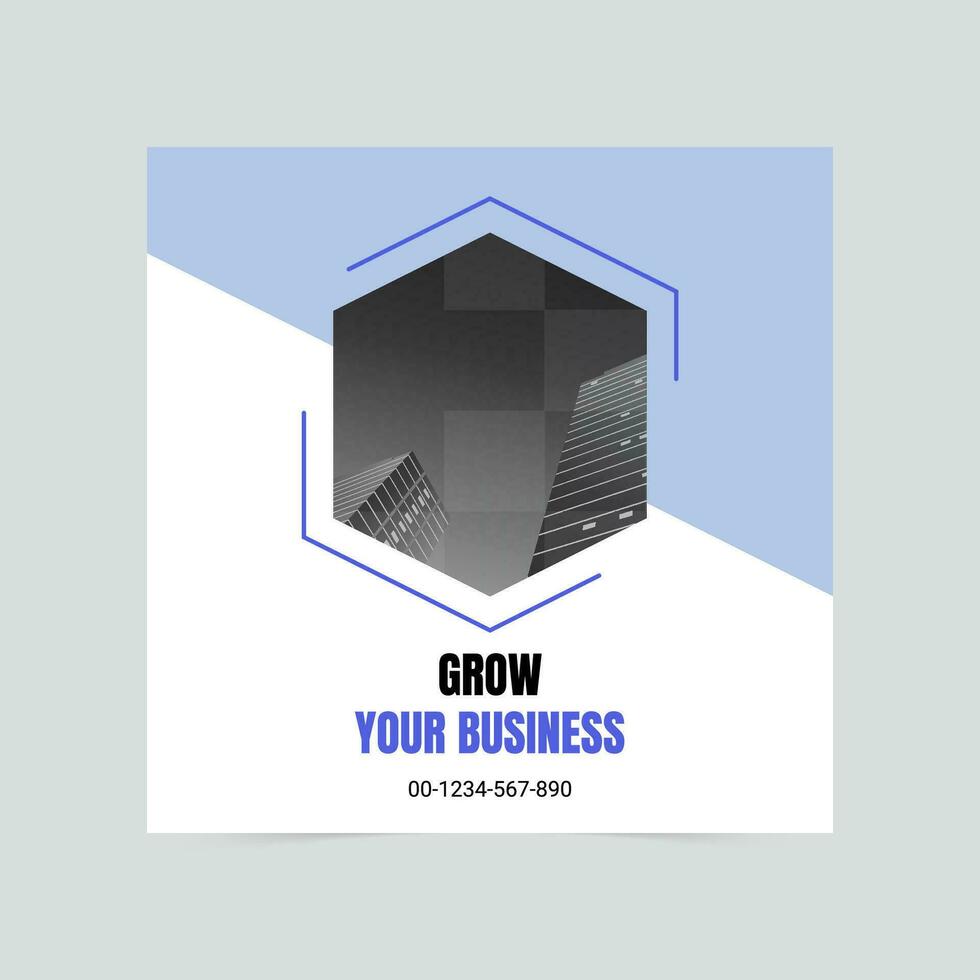 Business company business development social media cover template vector