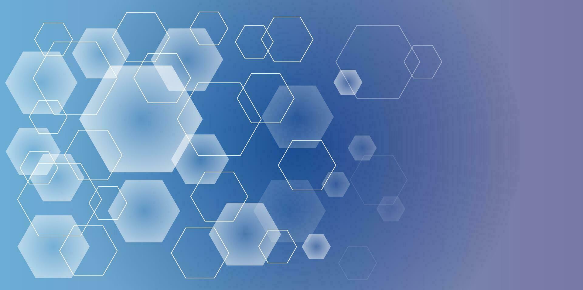 HUD Hexagon geometic outline board vector concept for future technology element background business screen