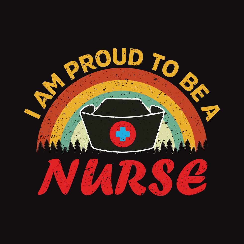 Nurse t shirt vector