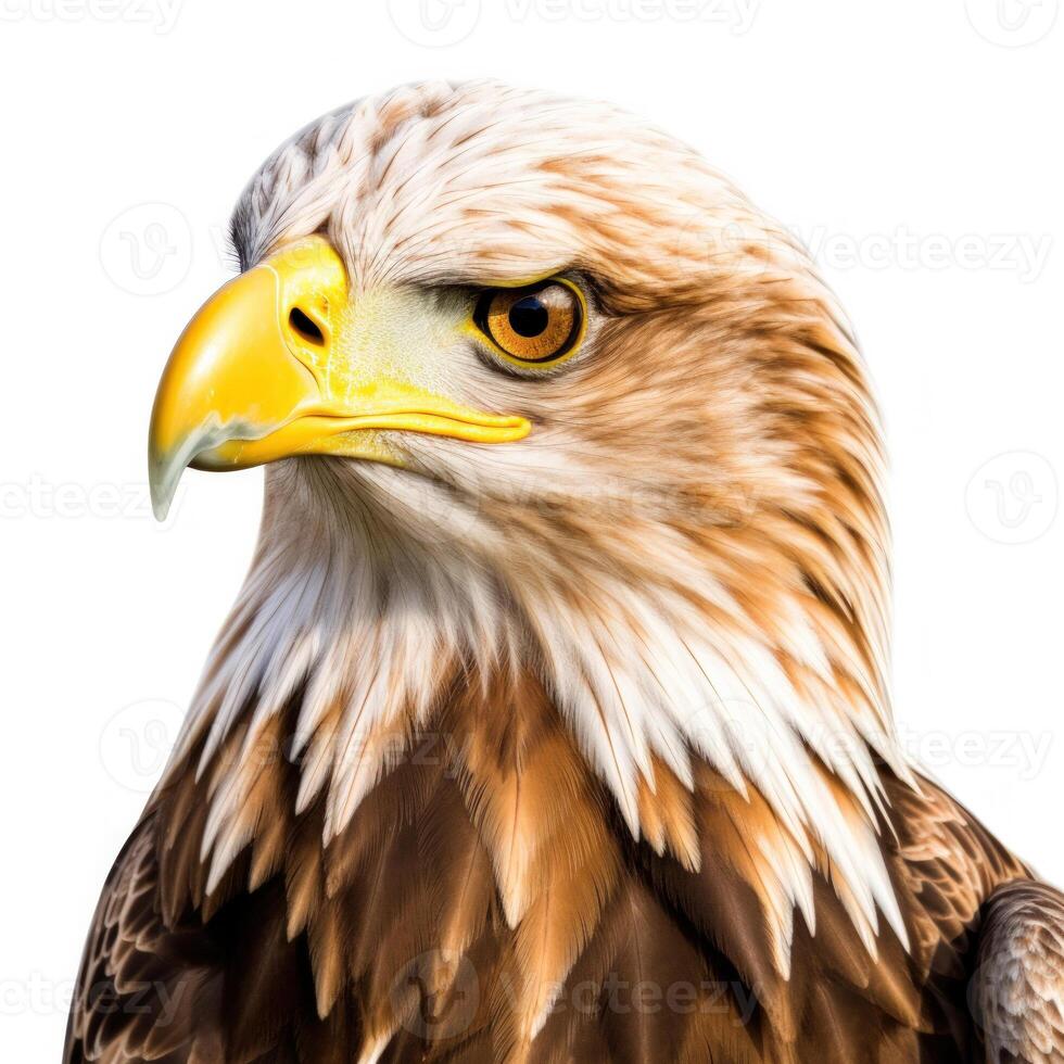 Eagle Bird Isolated. Illustration photo