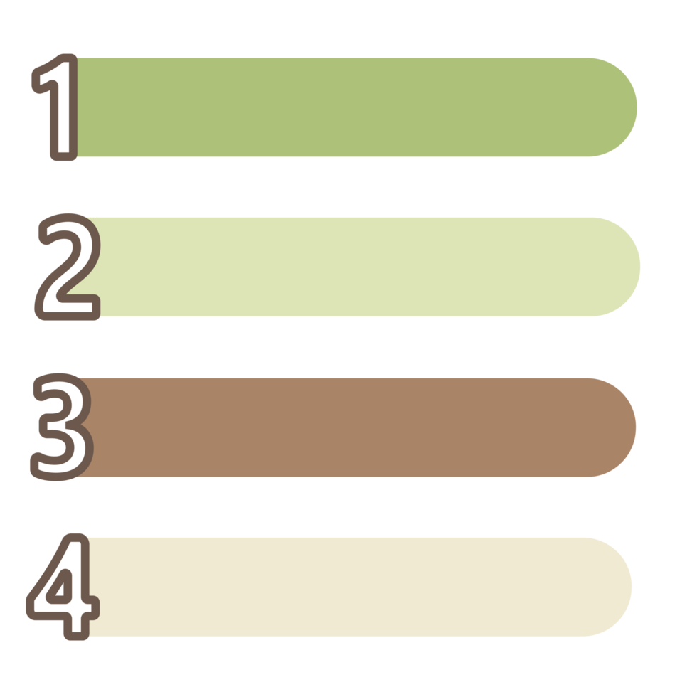 Infographic Template 4 Step png