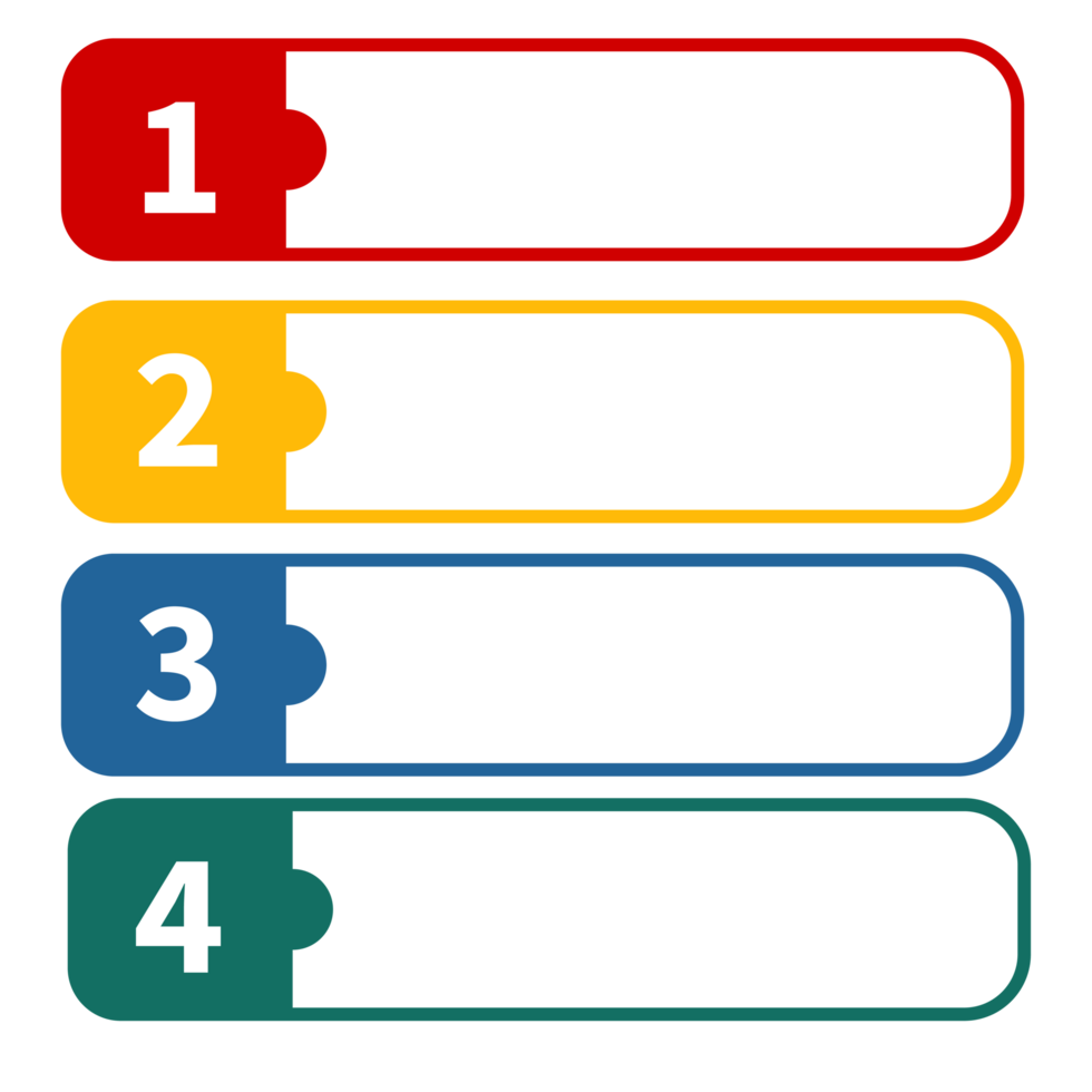 Infografik Speisekarte aufführen 8 Schritt oder Verfahren, Präsentation aufführen Speisekarte, Infografik aufführen Nummer Element png