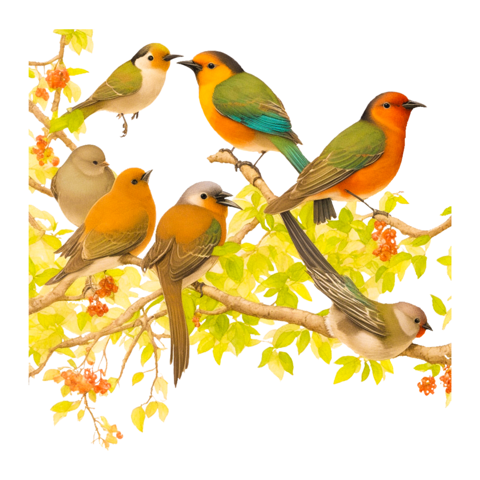 Needlepoint The Birds of Australia Cross-stitch Pattern, Paper bunting png