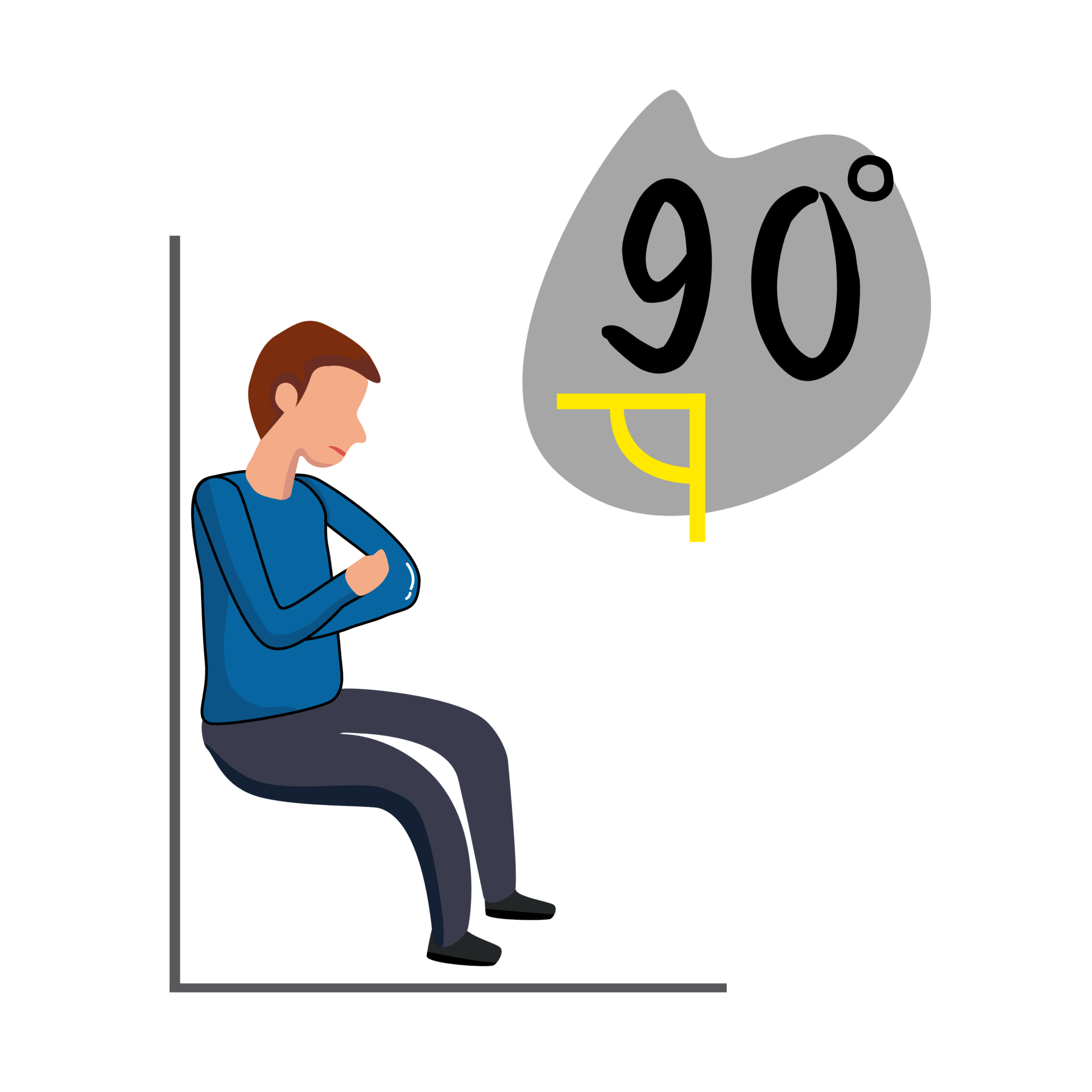 A Man Doing Wall Sit Fitness Exercise 26790797 PNG a-man-doing-wall-sit-fitness-exercise-26790797-png