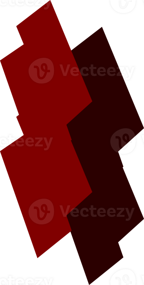 Abstract geometric element png