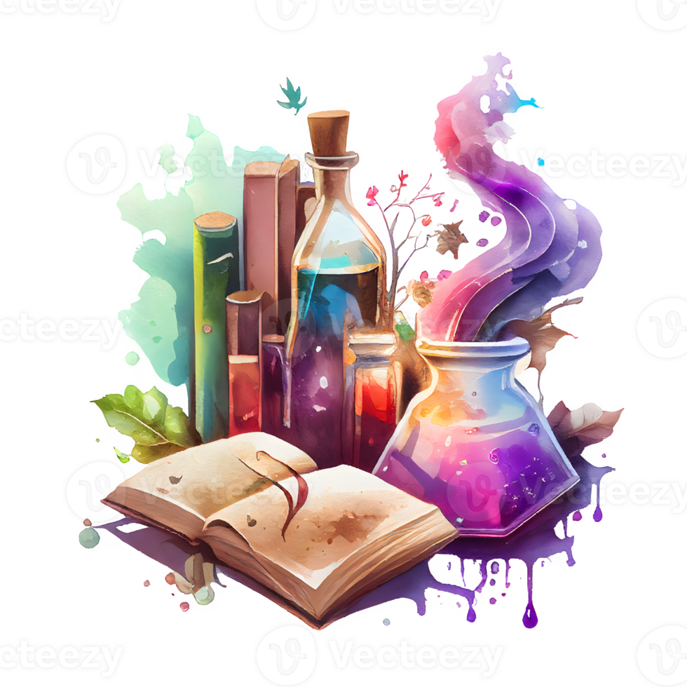 watercolor wizard inventory png