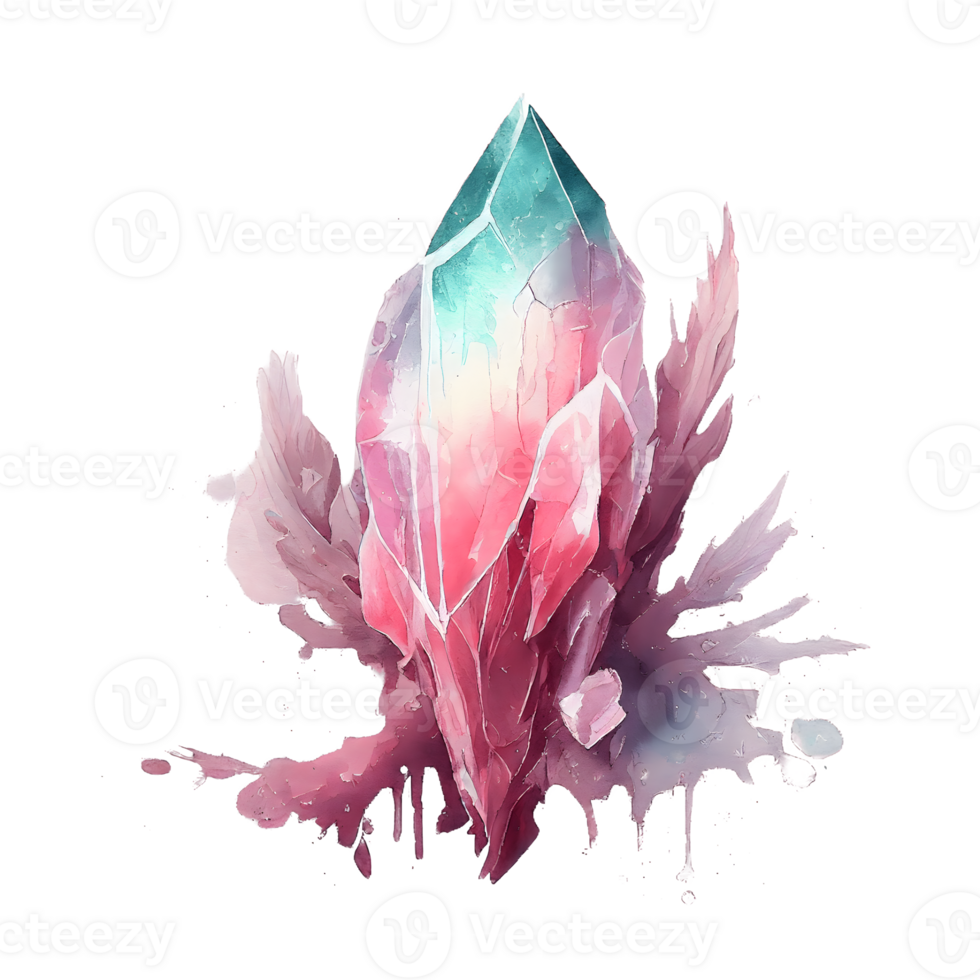 watercolor fairy crystal png