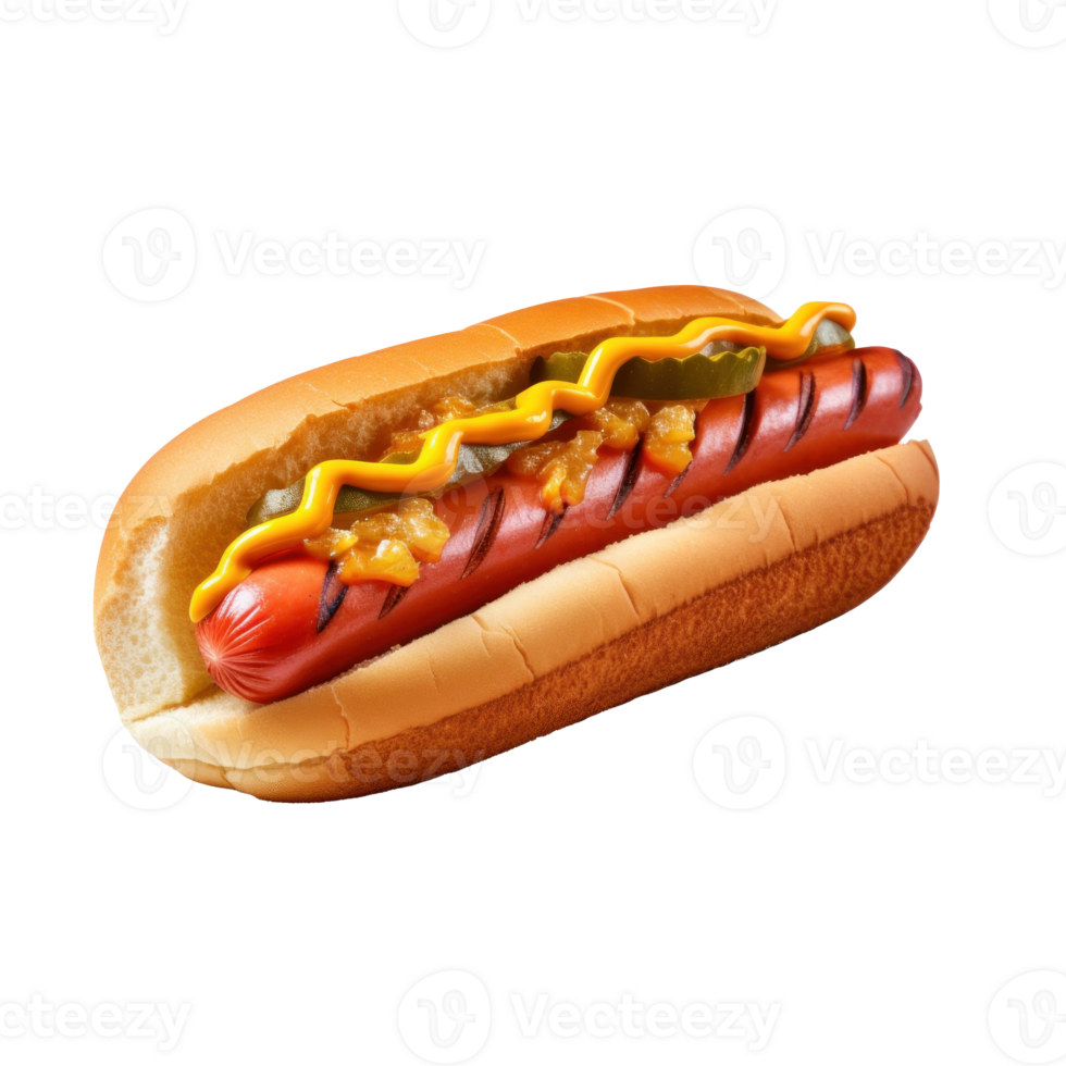 Hot dog isolated png