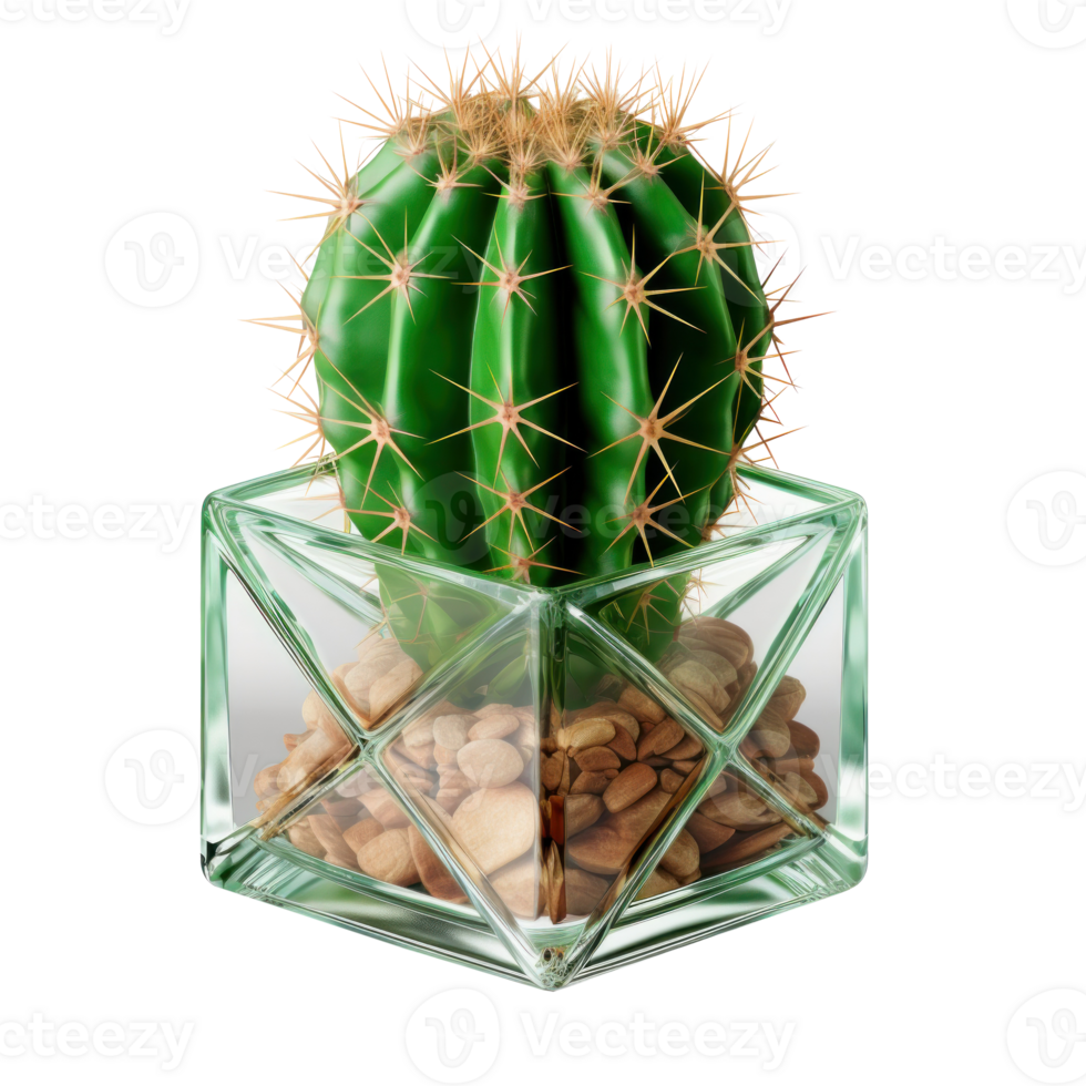 Cactus isolated. Illustration AI Generative png